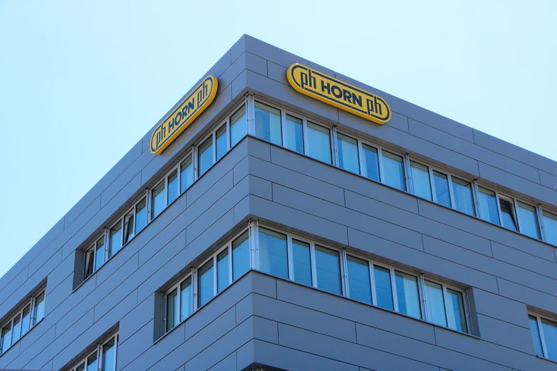 Der Horn-Geschäftssitz in Tübingen. (Sonnenberg)