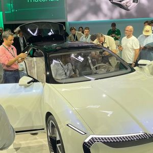 Die elektrische Zukunft des Kombi ist ein Thema, das großes Interesse hervorruft.(Bild:  Grimm – VCG)