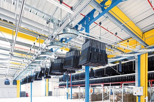 Dematic hat die Retouren- und Versandlogistik der Haba-Firmenfamilie automatisiert. Dematic hat die Retouren- und Versandlogistik der Haba-Firmenfamilie automatisiert.
