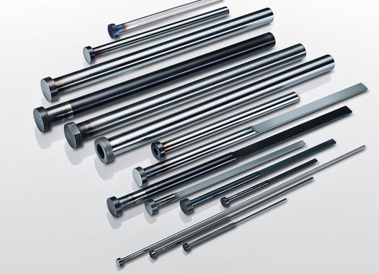 Schauen wir mal, was der Normalienexperte Hasco seit Anfang des Jahres, dem Werkzeug- und Formenbau Gutes getan hat. Zunächst wurde das Auswerferprogramm um gut 600 neue Expemplare erweitert (jetzt über 5.500 Typen). Lesen Sie hier, was es sonst noch Neues gibt ...(Bild:  Hasco)