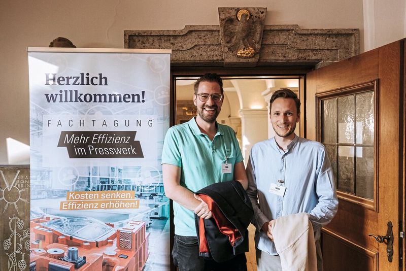 Impressionen der 4. Fachtagung „Mehr Effizienz im Presswerk“ am 15. Juni 2023 in Würzburg. (Bild: VCG/Stefan Bausewein)
