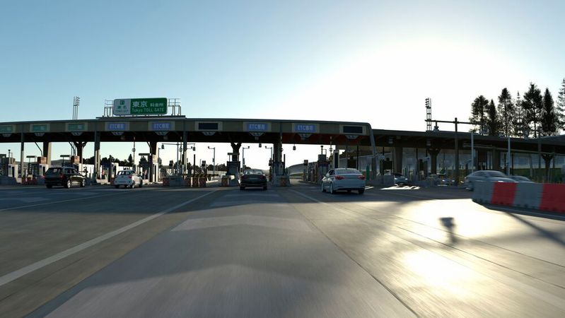 Lichtreflexionen beeinträchtigen das Kamerabild. Der Einfluss muss bei ADAS-Systemen berücksichtigt und getestet werden.(Bild:  rFpro)