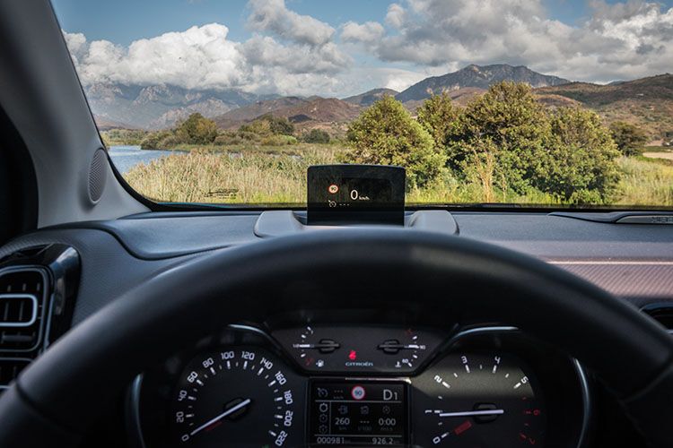 Für den C3 Aircross ist ein Head-up-Display zu haben. (Citroën)