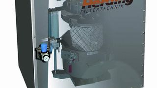 Der PharmEx-Filter ist druckstoßfest, daher kann er organische Stäube mit einem maximalen Explosionsdruck von 10 bar und einem KSt-Wert von 250 bar m/s ohne weiteren Aufwand abscheiden.  (Bild: Herding Filtertechnik )