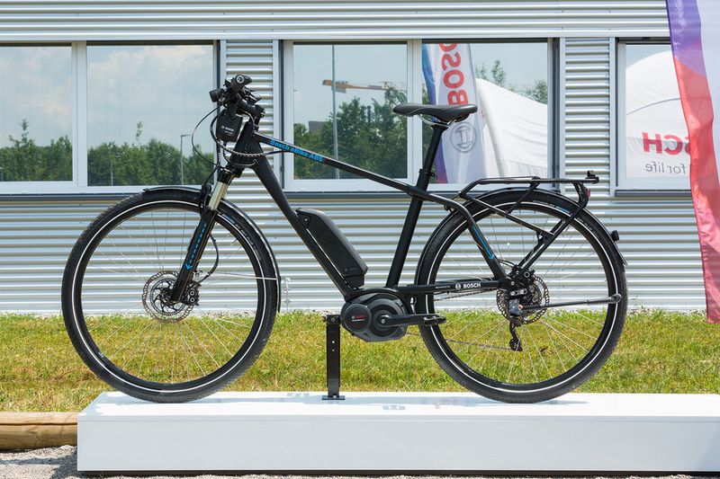 Das Bosch eBike ABS wird zunächst ausschließlich an Trekking- und Citybikes mit 28 Zoll Reifen verbaut. (Bosch)