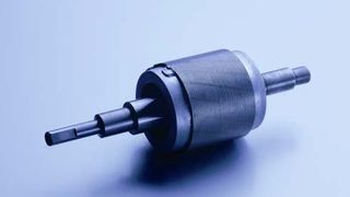 Anwendungsbeispiel für den Delo-ML-Klebstoff: Verkleben eines Rotorpakets auf einer Welle. Bild: Delo (Archiv: Vogel Business Media)