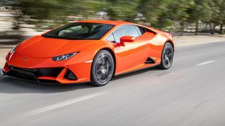 Die überarbeitete Version des Lamborghini Huracan trägt den Beinamen „Evo“. (Lamborghini )