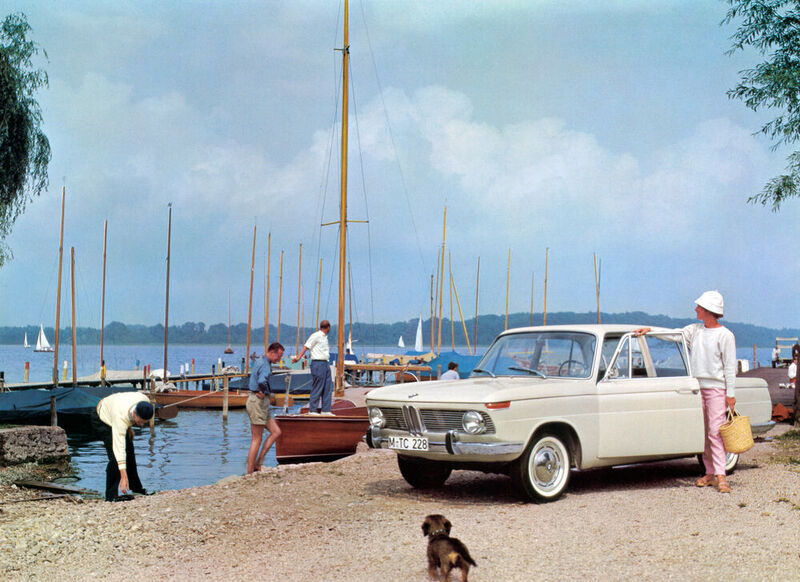 1961 präsentiert BMW das Modell 1500 als ersten Vertreter der sogenannten „Neuen Klasse“. (BMW)