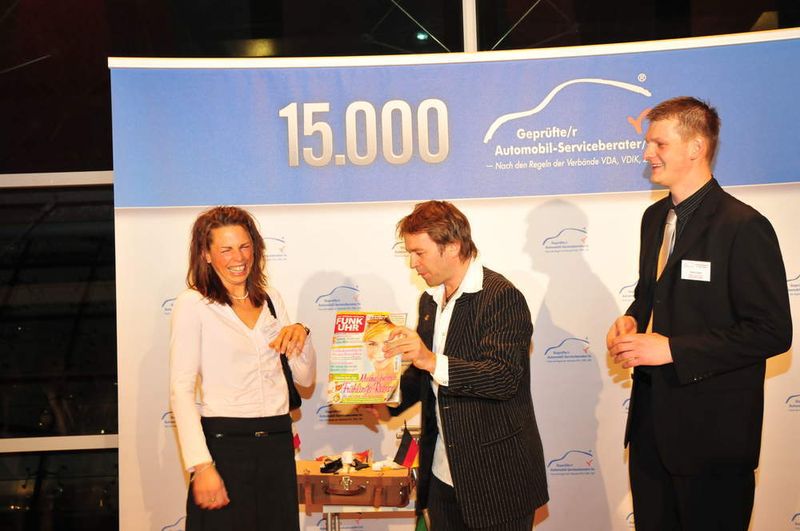 Bei ihm gab es sogar etwas zu gewinnen. (Archiv: Vogel Business Media)
