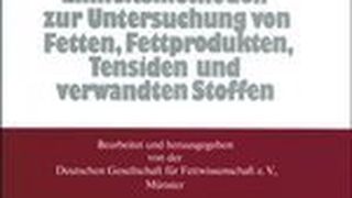 Auf über 3100 Seiten beschreibt die Sammlung validierte Analyseverfahren für Fette, Fettprodukte und Tenside. (Archiv: Vogel Business Media)