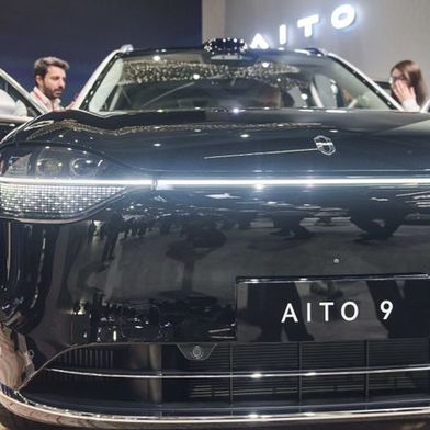 "AITO" is the joint automotive brand of Seres and Huawei. With this new brand, Seres is seeking to become more independent from the electronics conglomerate. (Image:VDA/IAA Mobility)