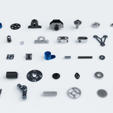 Bauteilvielfalt im Fertigungsnetzwerk: Material und Verfahren entscheiden, welcher Partner für Prototyp und Serie geeignet ist. (Quelle: FACTUREE)