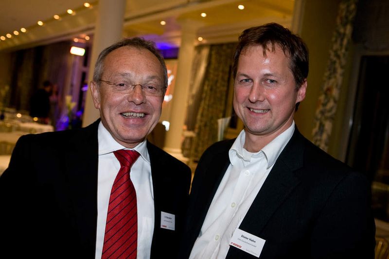Hermann Ramacher von ADN (li.) mit Dieter Hahn von DNS. (Archiv: Vogel Business Media)