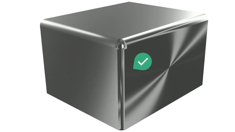 Lässt sich ein Bauteil nicht abwickeln, kann es helfen, die kürzeste Biegung bei drei sich kreuzenden Biegelinien aufzutrennen. (Bild: Optimate)