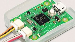 Raspberry Pi Debug Probe in an open case: featuring serial debug and UART interface. (Picture: Raspberry Pi/Atlantik ElektronikRaspberry Pi/Atlantik Elektronik)