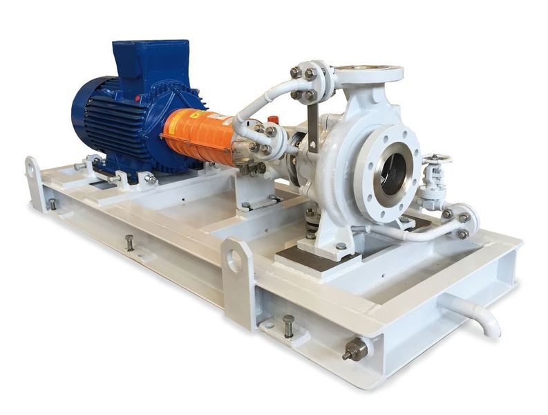 Finder's HC Series Centrifugal Pumps operate in accordance with ISO 5199 and 2858. They are  compliant with Atex Ex II 2G IIC T4 regulations. (Finder)
