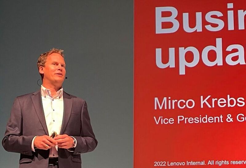 Mirco Krebs, Vice President und General Manager DACH, Lenovo