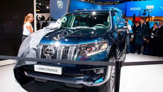 2017 hat Toyota auf der IAA noch den Land Cruiser enthüllt. Mit den Japanern fehlt einer der größten Hersteller weltweit dieses Jahr auf der Messe.  (IAA)