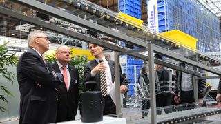 Les salons de la logistique sont nombreux...  avec l'allemand CeMAT, le bernois Transport & Logistik et le bâlois Pack & Move. (Image: CEMAT)