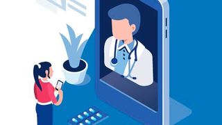 Per Video kann ein Patient bequem von zu Hause aus mit dem Arzt kommunizieren. (Vonage/Nexmo )