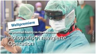 Balgrist-Team führt erste holografisch navigierte Wirbelsäulen-Operation durch (YouTubePlayer_oNX9IEyl7tE_Universitätsklinik Balgrist)