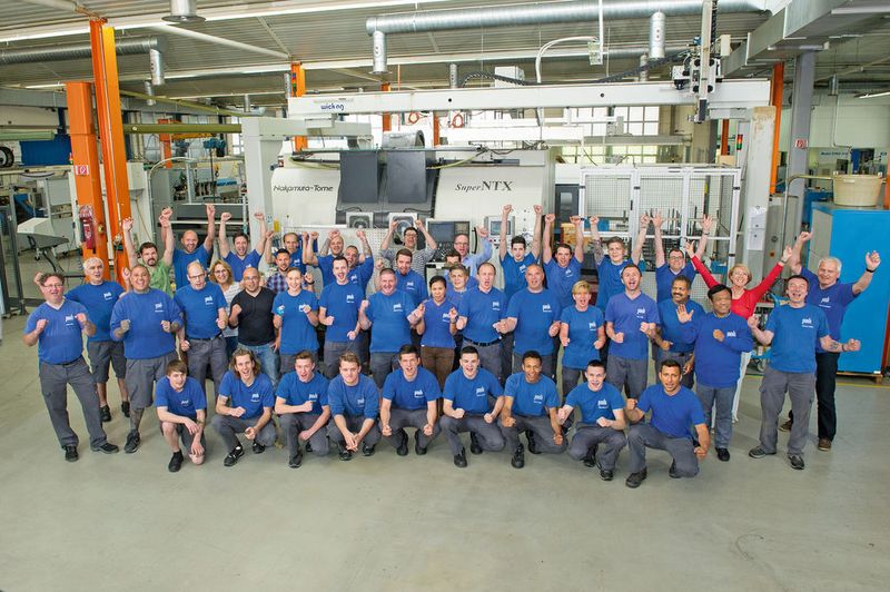 Die hoch motivierten und hervorragend ausgebildeten PWB-MitarbeiterInnen sind die Grundlage für den Erfolg der PWB AG. (Bild: Thomas Entzeroth)