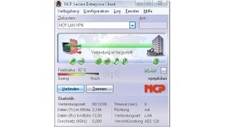 Der NCP Secure Client verbindet Dialer, Personal Firewall und VPN-Client in einer übersichtlichen Oberfläche. (Archiv: Vogel Business Media)