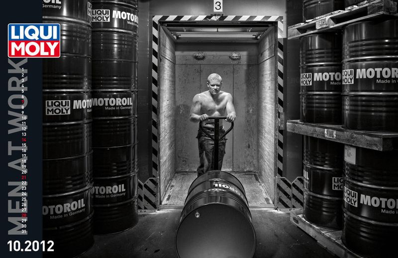 LIQUI MOLY Werkstattkalender Men at Work 2012 (LIQUI MOLY GmbH)