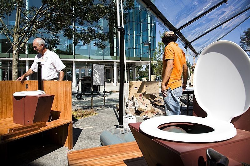 Impressionen vom Reinvent the Toilet Fair in Seattle Mitte August (Bill and Melinda Gates Foundation)