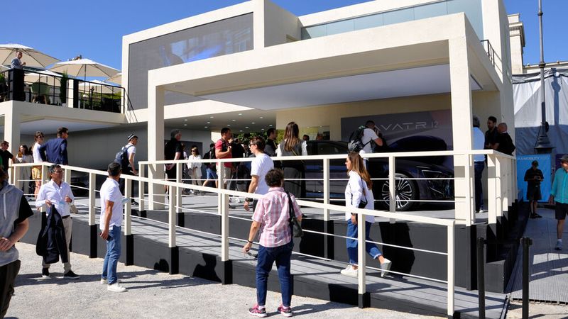 Der chinesische Autobauer Avatr nutzt die Münchner IAA für seinen ersten großen europäischen Auftritt. (Bild: Wehner - VCG)