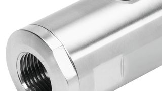 Bild 1: Freier Produktdurchfluss, geringes Gewicht und niedriger Energieverbrauch: Diese Eigenschaften zeichnen das Proportional-Medienventil VZQA aus (Bild: Festo)