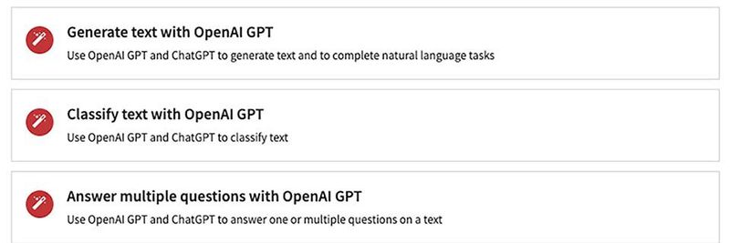 Dataiku 12 mache es möglich, GPT-Modelle von OpenAI in verschiedene Datenprojekte einzubinden. Dataiku 12 mache es möglich, GPT-Modelle von OpenAI in verschiedene Datenprojekte einzubinden.
