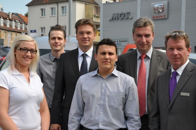 Das MGS-Team hat dem Internetauftritt der Autohausgruppe eine individuelle Note verpasst. (Foto: Richter)