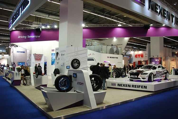 Nexen war zum ersten Mal auf der IAA und beeindruckte mit großer Standfläche und ebensolchen Ambitionen. (Foto: Rosenow)