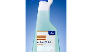 Erhältlich ist der Maschinenreiniger Cleaner EC in 1000-ml-Flaschen mit Sprühaufsatz für die manuelle Applikation. Andere Verpackungsgrößen gibt es auf Anfrage.  Bild: Oemeta (Archiv: Vogel Business Media)