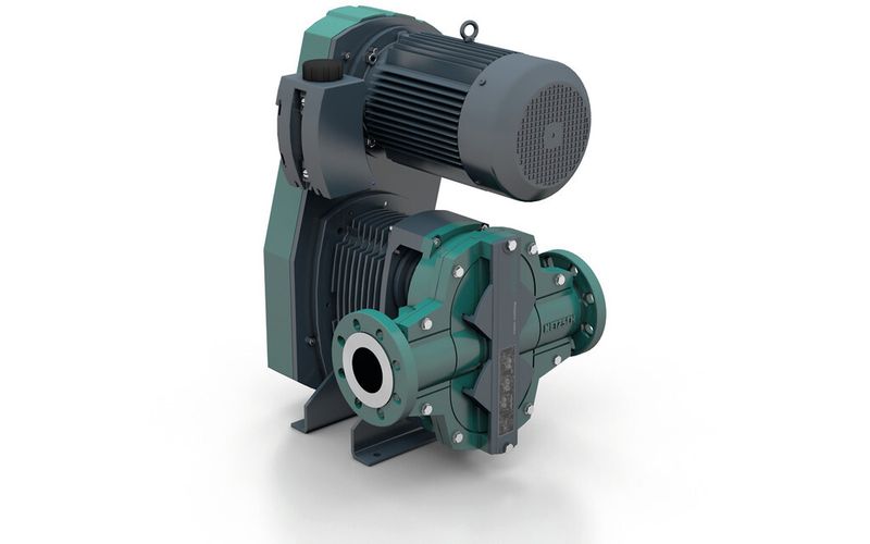 Die selbstansaugenden, ventillosen Tornado-Verdrängerpumpen von Netzsch sind leistungsstark und werden zur kontinuierlichen und schonenden Förderung sowie drehzahlproportionalen Dosierung fast aller Medien eingesetzt. (Netzsch)