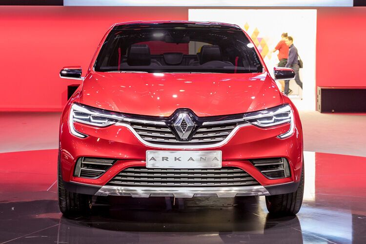 Der Renault Arkana feiert in Moskau seine Weltpremiere. (Bild: Renault)