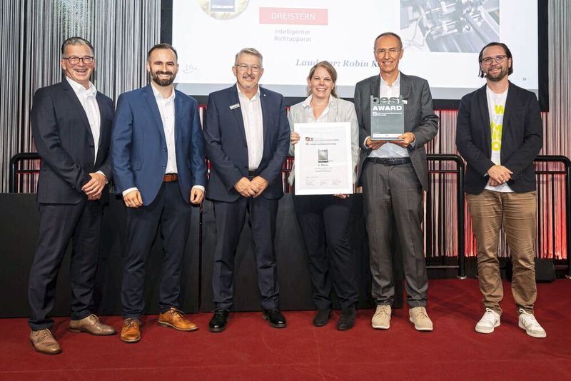 Impressionen der Verleihung des „best Award“ 2025 am ersten Messetag. (Bild: Jürgen Biniasch)