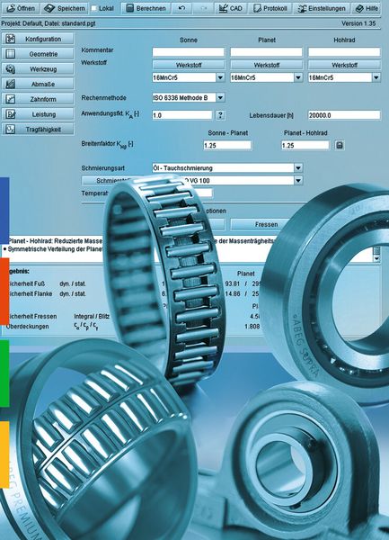 Mit der Auswahl- und Berechnungssoftware ABEG Quickfinder professional können Anwender schnell das technisch wie wirtschaftlich geeignete Lager ermitteln. Die aktuelle Version diverse Möglichkeiten innerhalb der unterschiedlichen Berechnungsmodule. (Bild: Findling)