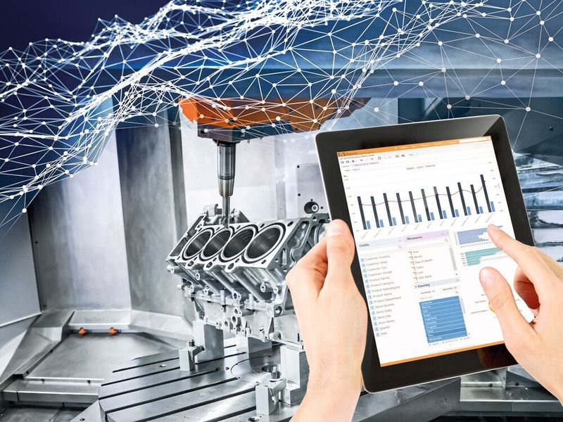 Mit modernen IIoT-Lösungen lässt sich die Effizienz von Maschinen und Anlagen wesentlich verbessern. (B&R)
