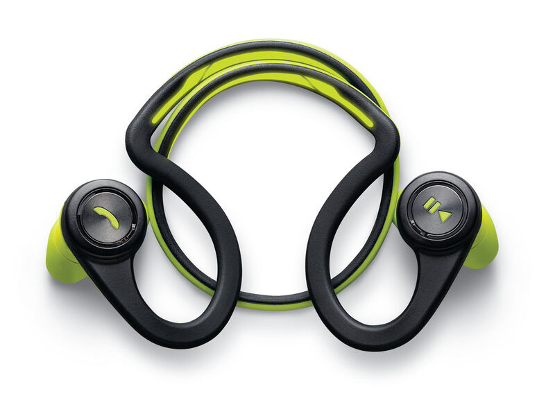 Mit dem Backbeat Fit stellt Plantronics ein sportliches Headset vor, das ab April zum Preis von 129 Euro (UVP) erhältlich ist.  (Plantronics)
