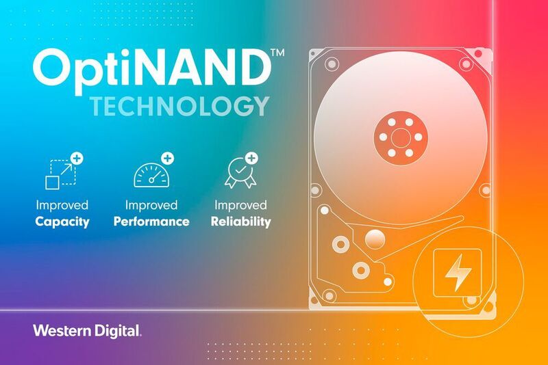Die OptiNAND-Technologie soll Festplatten mit mehr Kapazität, höherer Performance und gesteigerter Zuverlässigkeit ermöglichen.   (Western Digital)