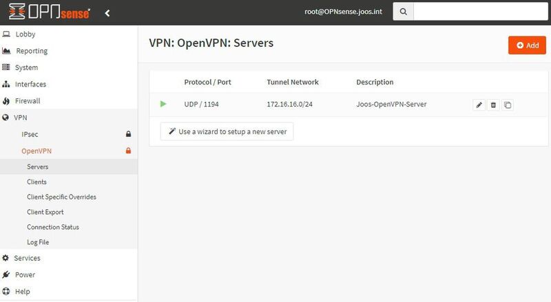 In der Weboberfläche lassen sich auch mehrere OpenVPN-Server mit OPNsense betreiben. Die Einstellungen lassen sich jederzeit anpassen. (Joos)