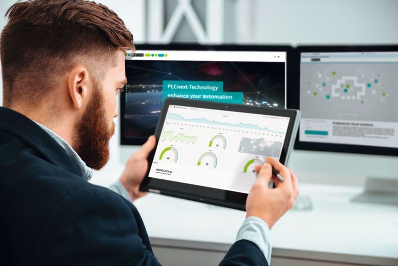 Die Cloud-basierte Dashboard-Lösung passt sich dem Endgerät an. (Phoenix Contact)