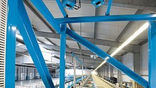 Die Barcodescanner der OPS-Lesestationen von Sick sind omnidirektional ausgerichtet und können Barcodes so richtungsunabhängig erfassen.  Bild: Sick (Archiv: Vogel Business Media)