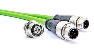 M12-Steckverbinder:  Der von Yamaichi Electronics zur Normung eingebrachte M12-Push-Pull-Steckverbinder wurde nach eineinhalb Jahren unter der IEC 61076-2-012 standardisiert.  (Bild: Yamaichi)