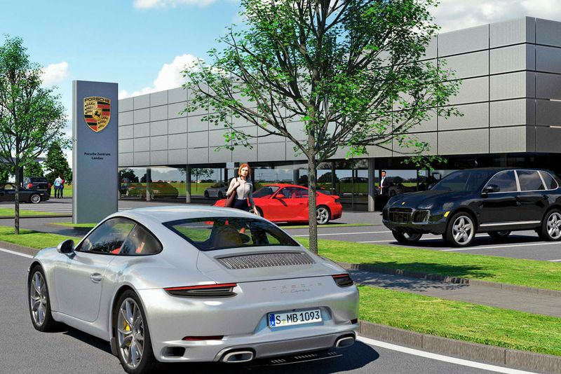 Dort entsteht auf 7.000 Quadratmetern Grundfläche ein Neubau mit 700 Quadratmetern Ausstellungs- und Werkstattfläche. (Graf-Hardenberg-Gruppe)