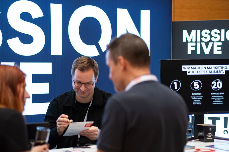 David Heßler ist bei der Ignition für Mission Five im Einsatz.  (Bild: Niklas Christensen)