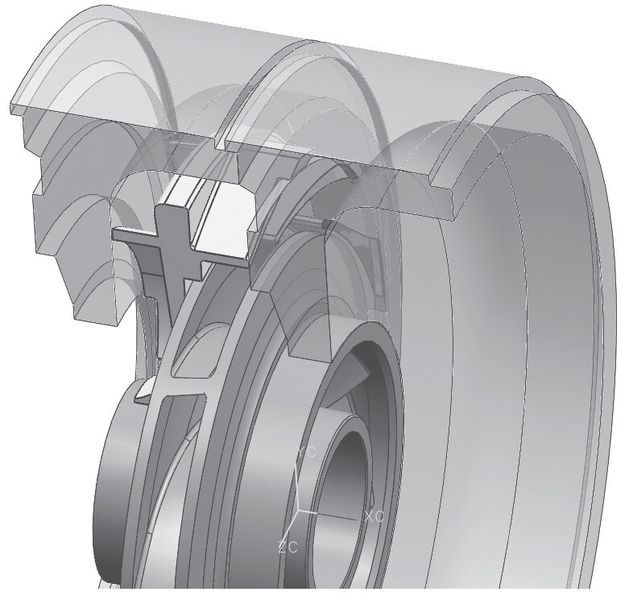 Bild 2: Das Kreiselpumpen-Laufrad aus der Maschine in Bild 1. (Bild: KSB)