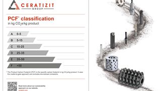 Ceratizit hat den ersten Product Carbon Footprint Standard (PCF) für Hartmetallprodukte eingeführt. (Bild: Ceratizit)